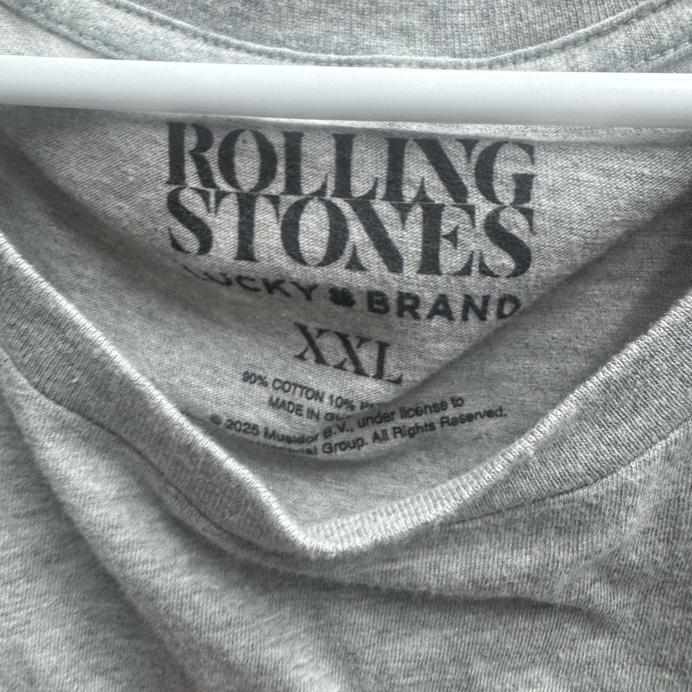Lucky Brand Gray Graphic Short Sleeve Tee - Picture 3 of 3